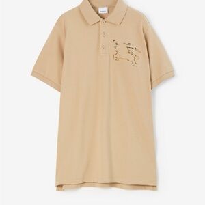 Burberry Beige Polo Shirt
